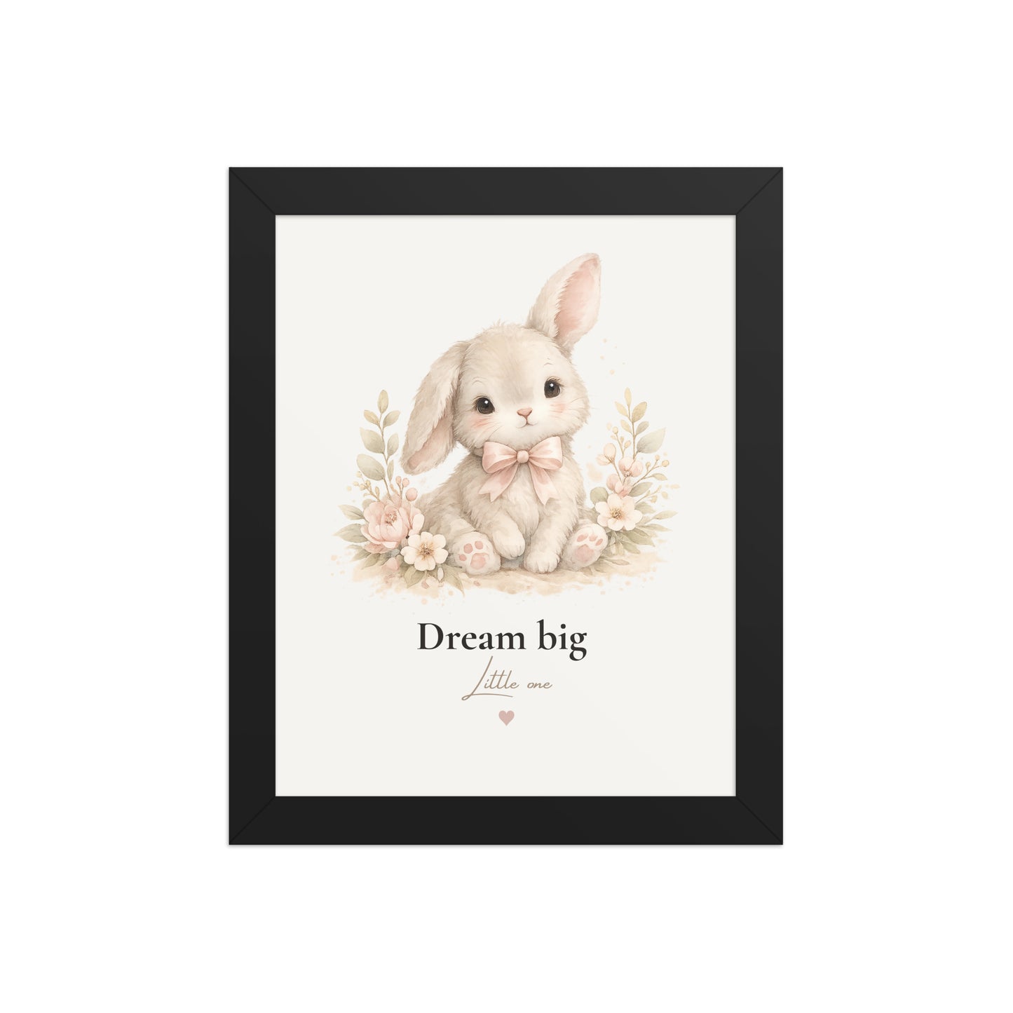 Blush Dreams Nursery Print Set | 3 Framed Neutral Nursery Prints for Baby Girls